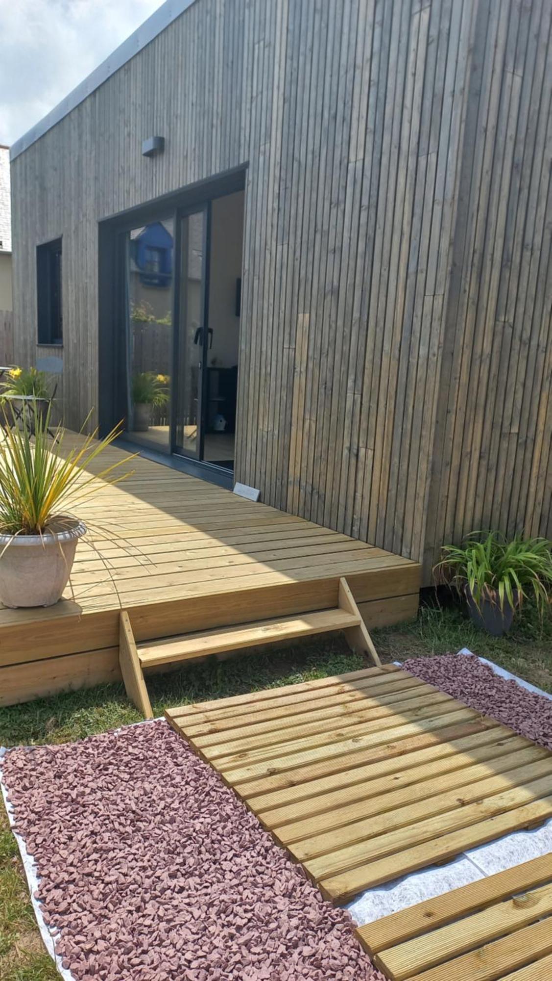 Le P'Tit Tram Villa Cancale Exterior photo