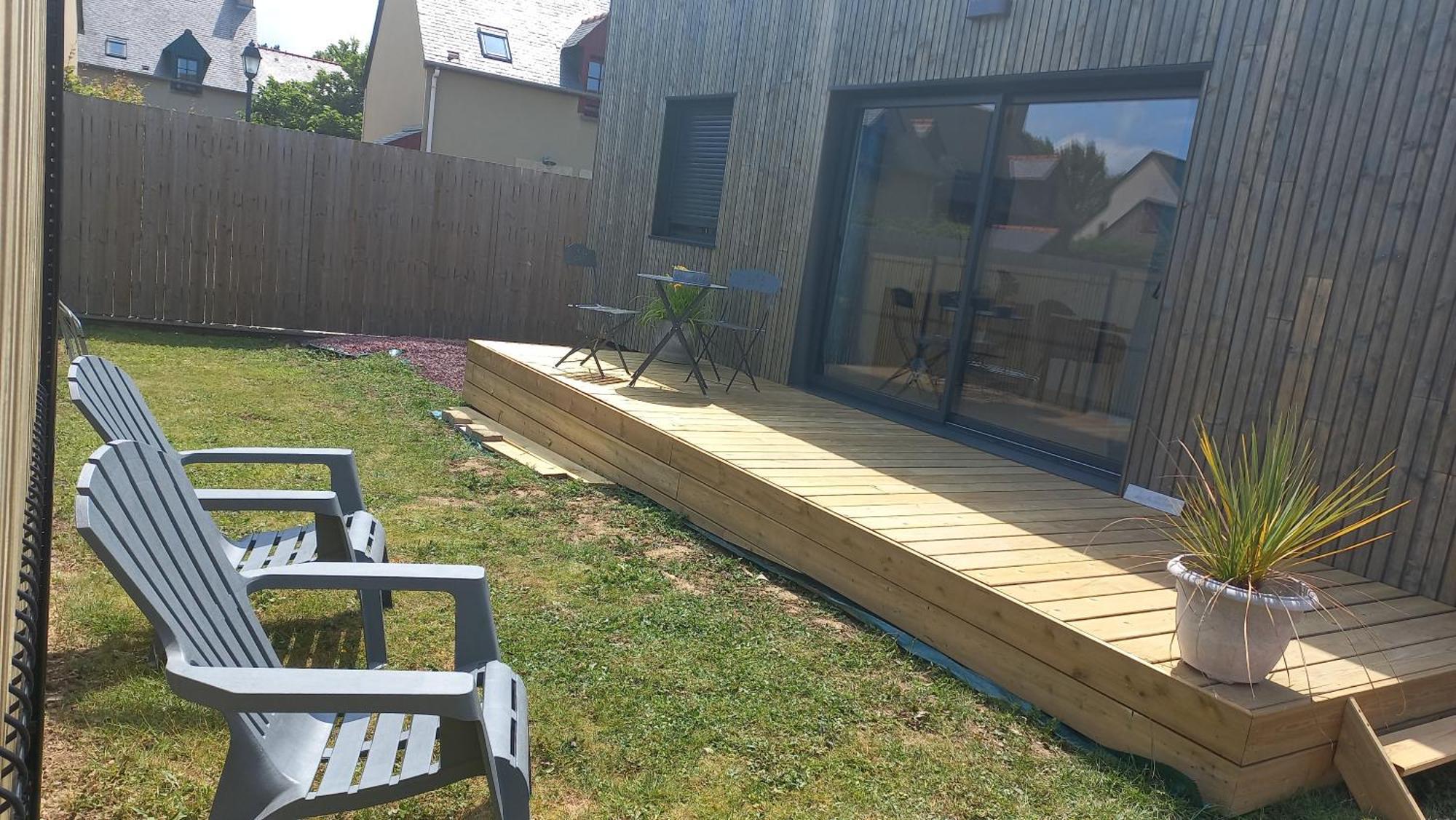 Le P'Tit Tram Villa Cancale Exterior photo